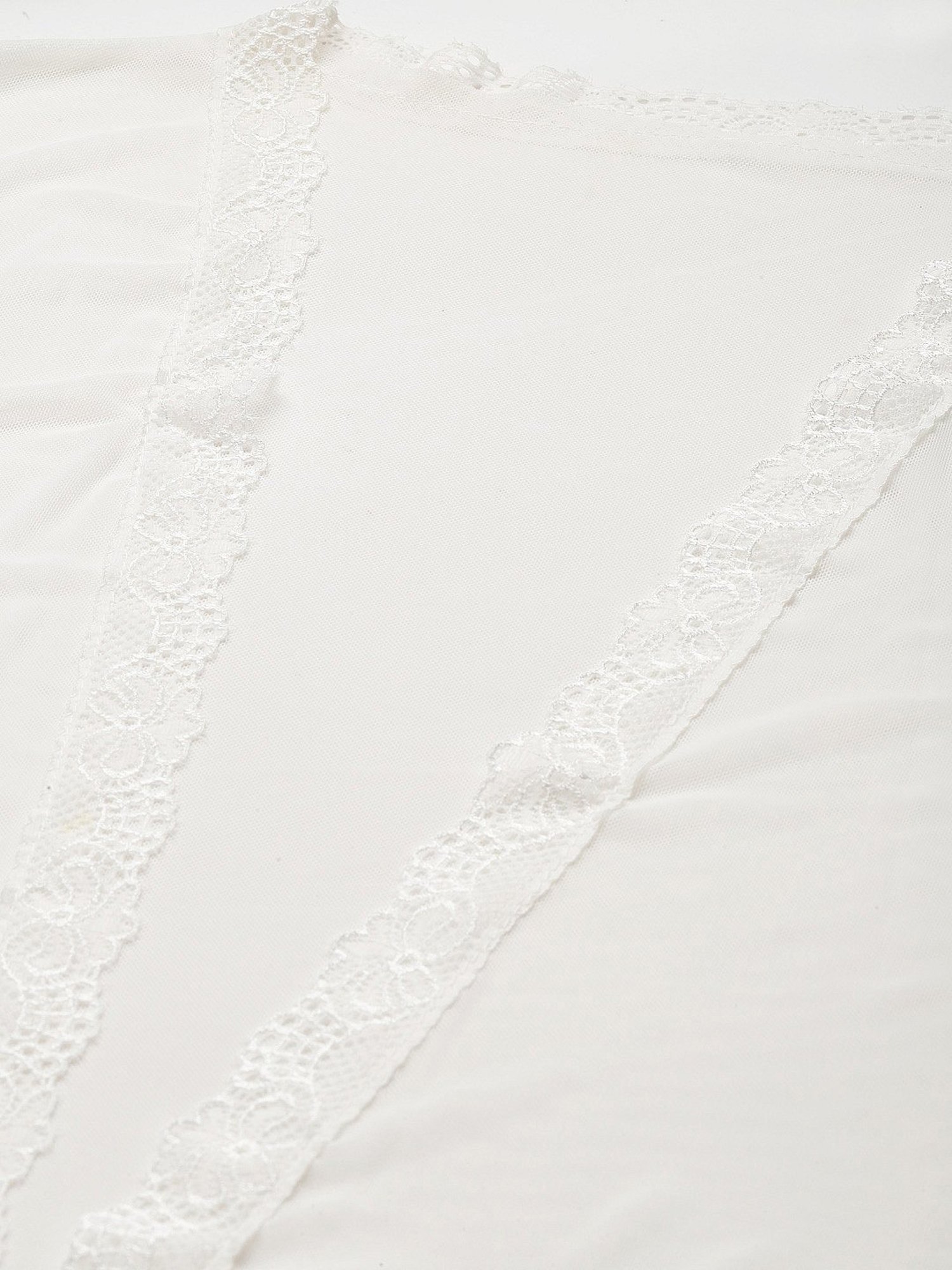 FIMS: Fashion is my Style White 2 Hooks 3 Eyes Bra Extender