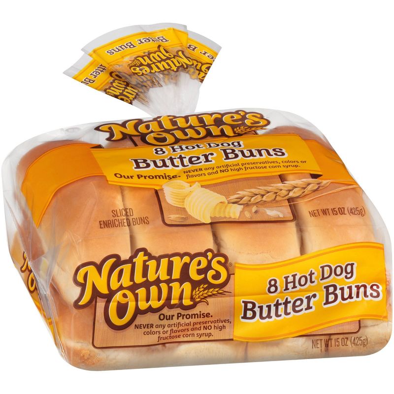 Nature's Own Sweet Rolls - 15oz/8pk