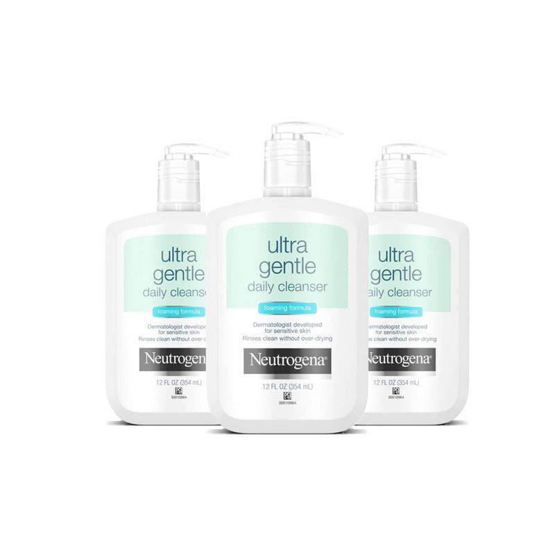 Neutrogena Ultra Gentle Daily Foaming Facial Cleanser - 12 fl oz