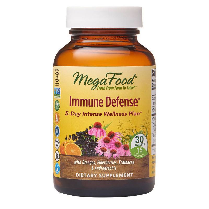 MegaFood Immune Defense Supplement - 30ct
