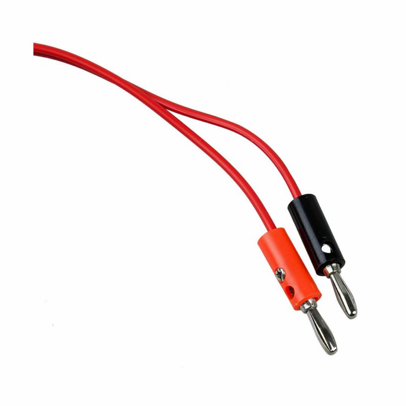 New 3FT Alligator Probe Test Lead Clip to Banana Plug Probe Cable for Multimeter