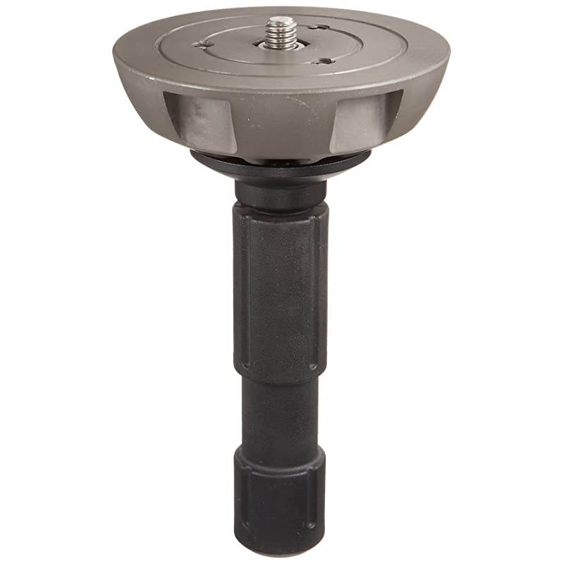 500BALL 100mm Half Ball Leveler with 3/8-Inch Screw for 100mm Bowl Tripods - Replaces 3141BALL (Black)