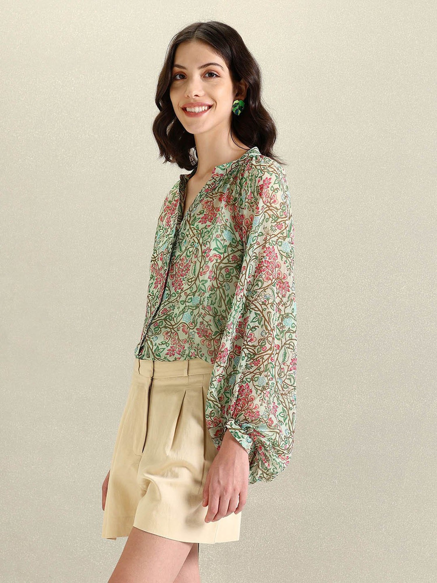 U.S. Polo Assn. Multicolor Printed Top