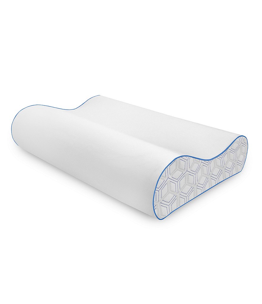 Sensorpedic Memory Foam Wedge Pillow with Cooling Gel Coating