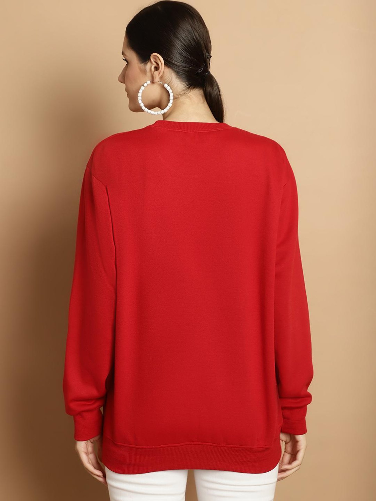 Vimal Jonney Maroon & Black Printed Sweatshirt - Pack Of 2