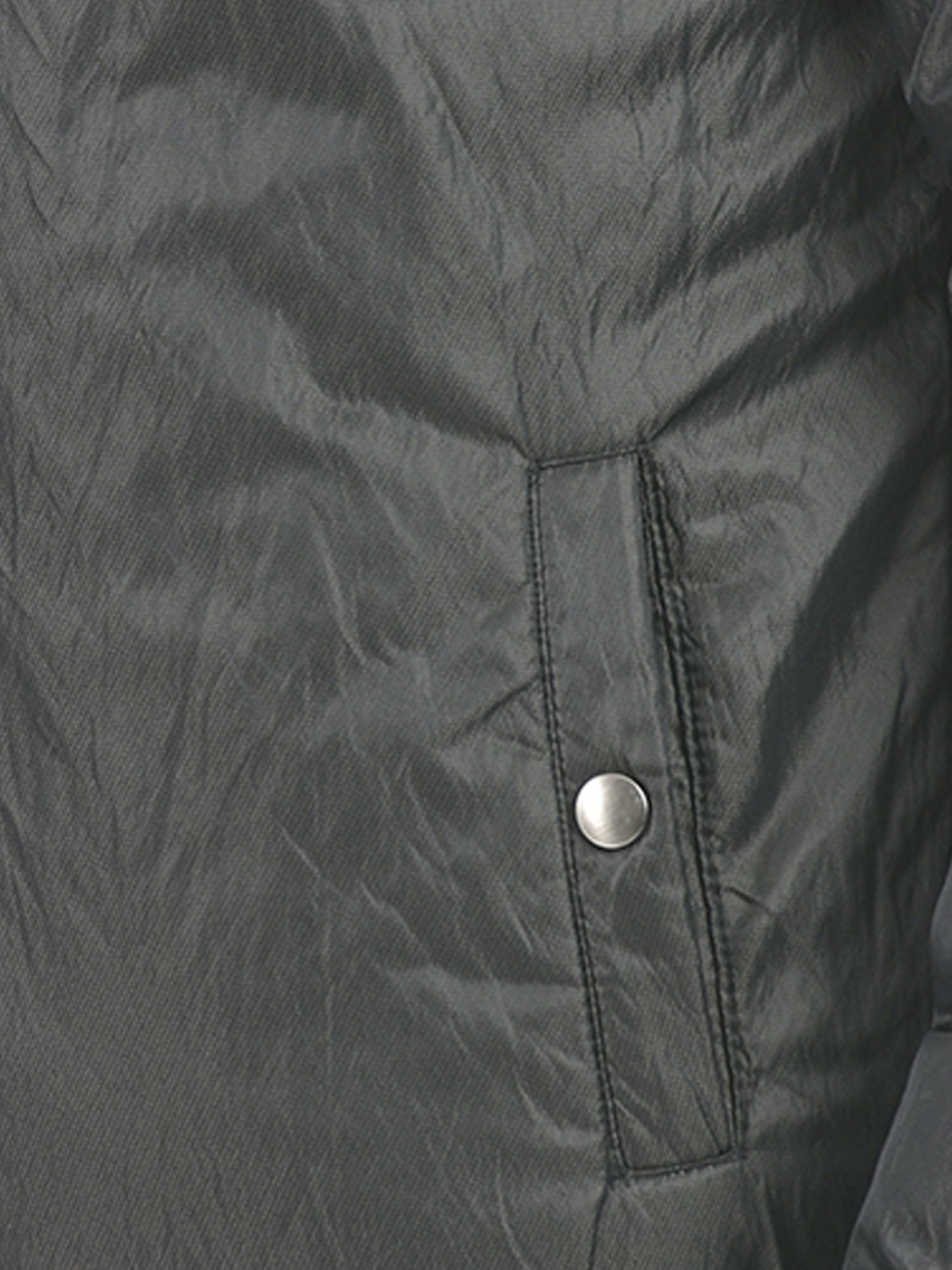 Lawman Pg3 Black & Olive Regular Fit Cotton Reversible Jacket