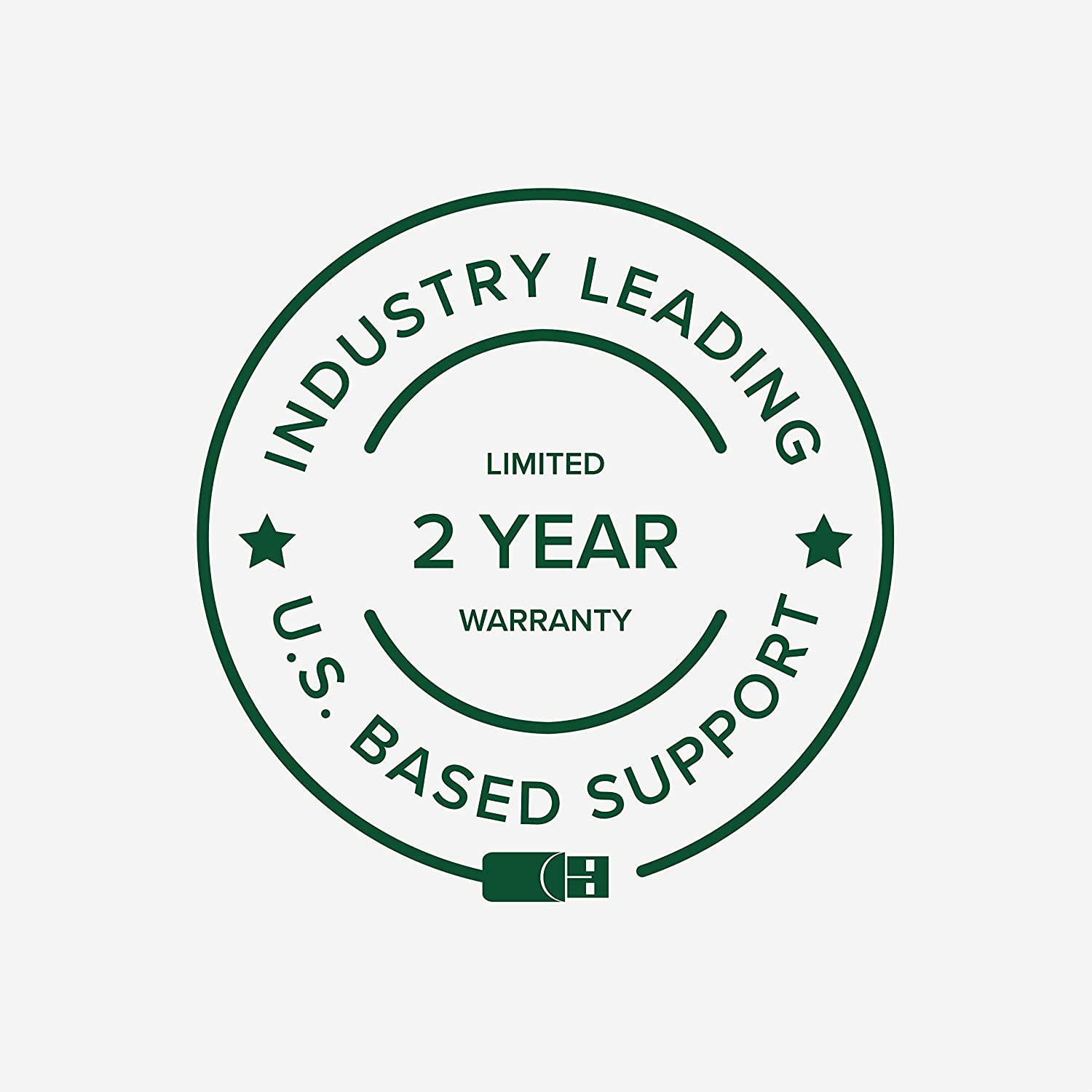 USB 3.0 Universal Laptop Docking Station for Windows and Mac (Dual Monitor: HDMI and DVI/HDMI/VGA, Gigabit Ethernet, Audio, 6 USB Ports) - Horizontal