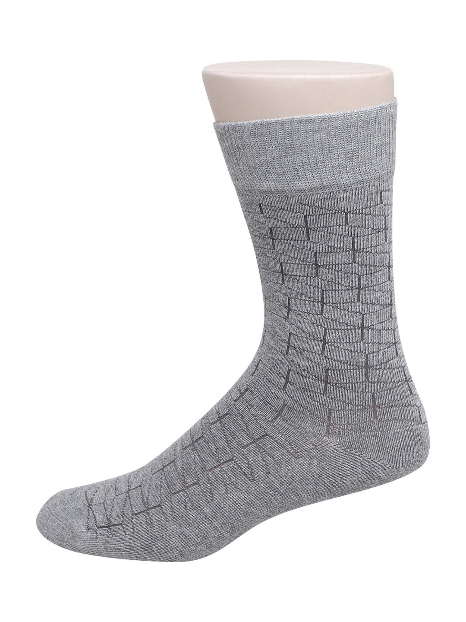 Sokker Multicolor Cotton Geometric Socks - Set of 3