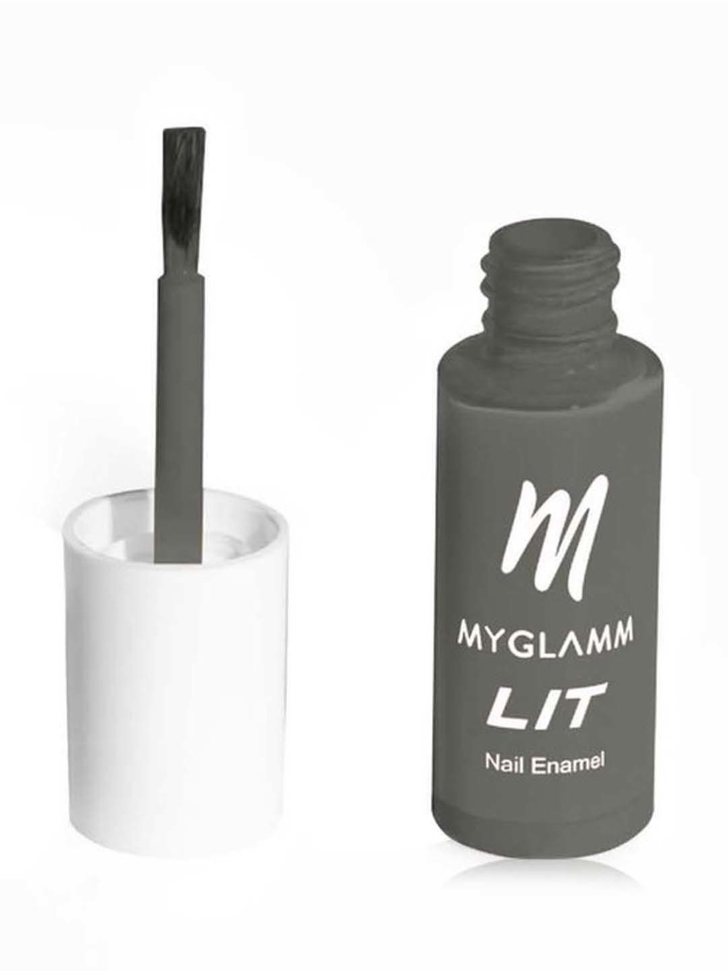 MyGlamm Lit Nail Enamel Grounded - 7 ml