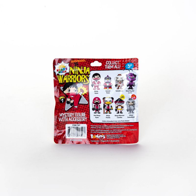 Ryan's World Ninja Warriors Mystery Figure