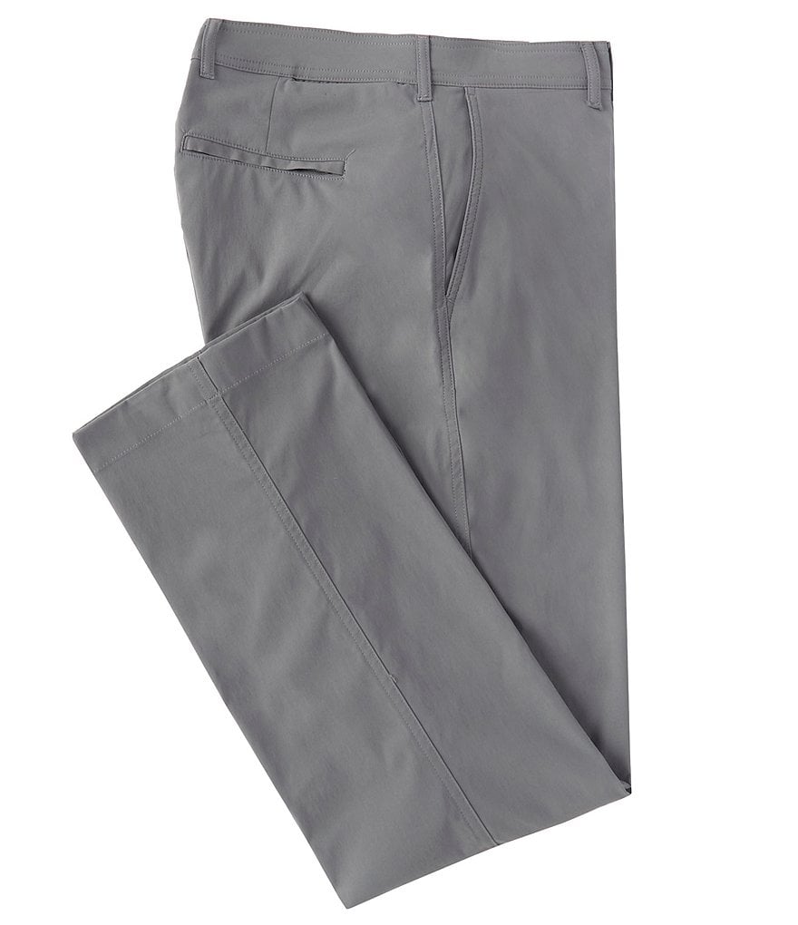 Daniel Cremieux Signature Solid Flat-Front Performance Stretch Pants