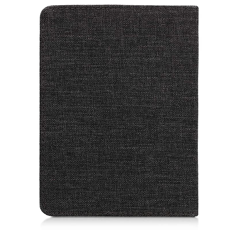 Case Compatible with Kobo Clara HD Book Style Fabric eReader Cover Flip Folio Case Dark Grey
