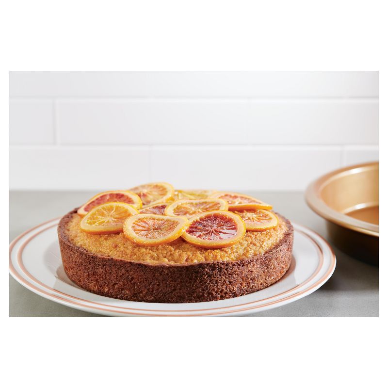 Ayesha Curry 9" Bakeware Round Cake Pan Copper