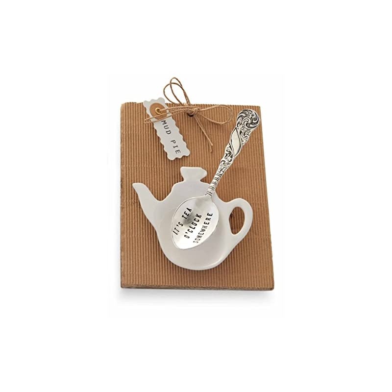 Caffeine Coffee Spoon Rest, White