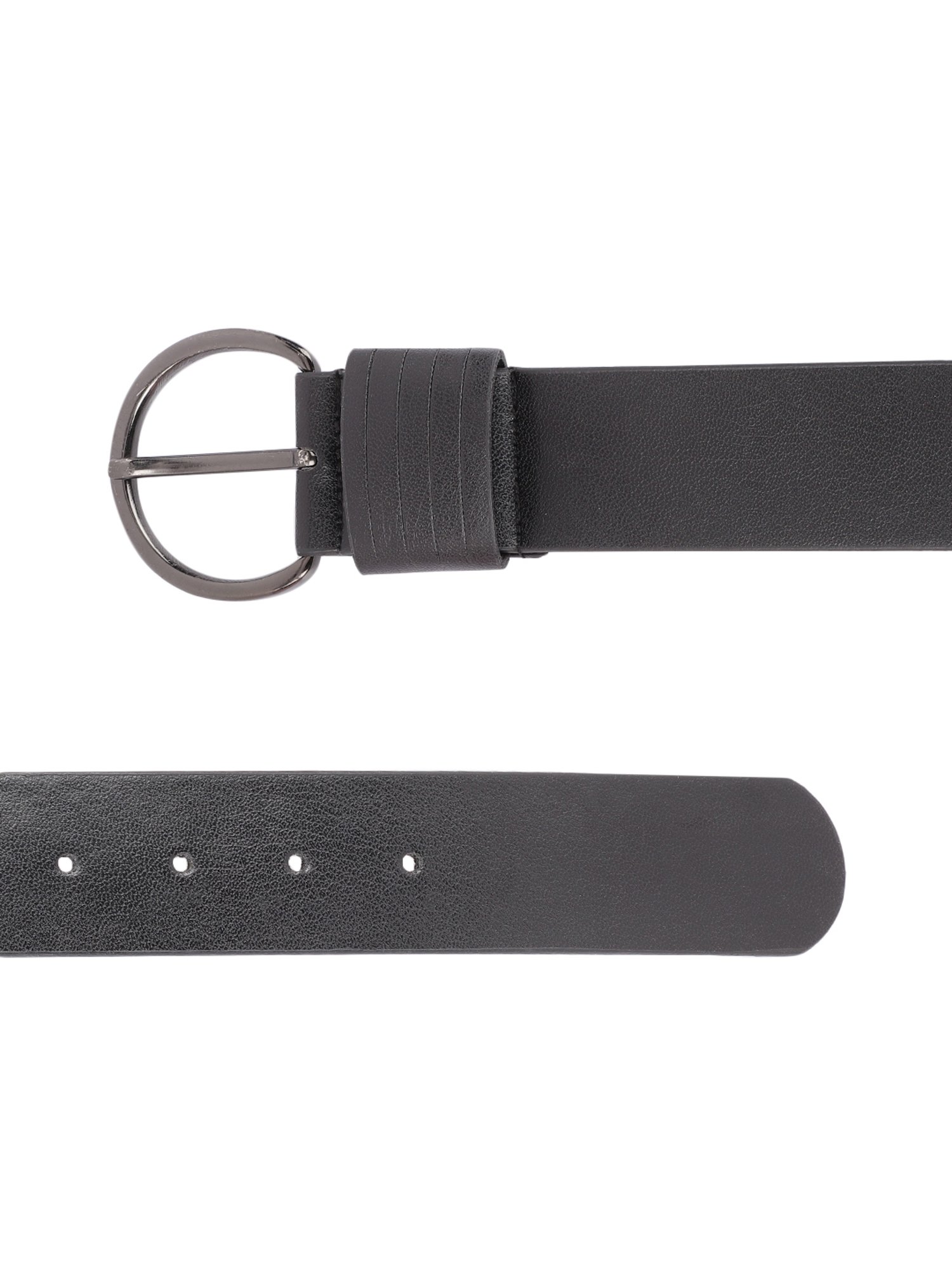 Crusset Black Casual Belt for Women