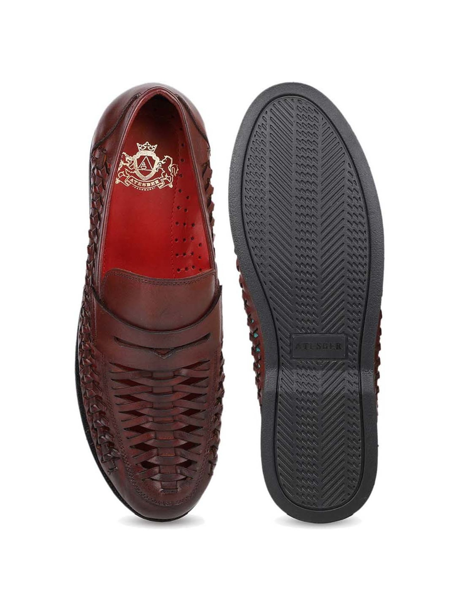 Atesber by Inc.5 Men's Brown Casual Loafers