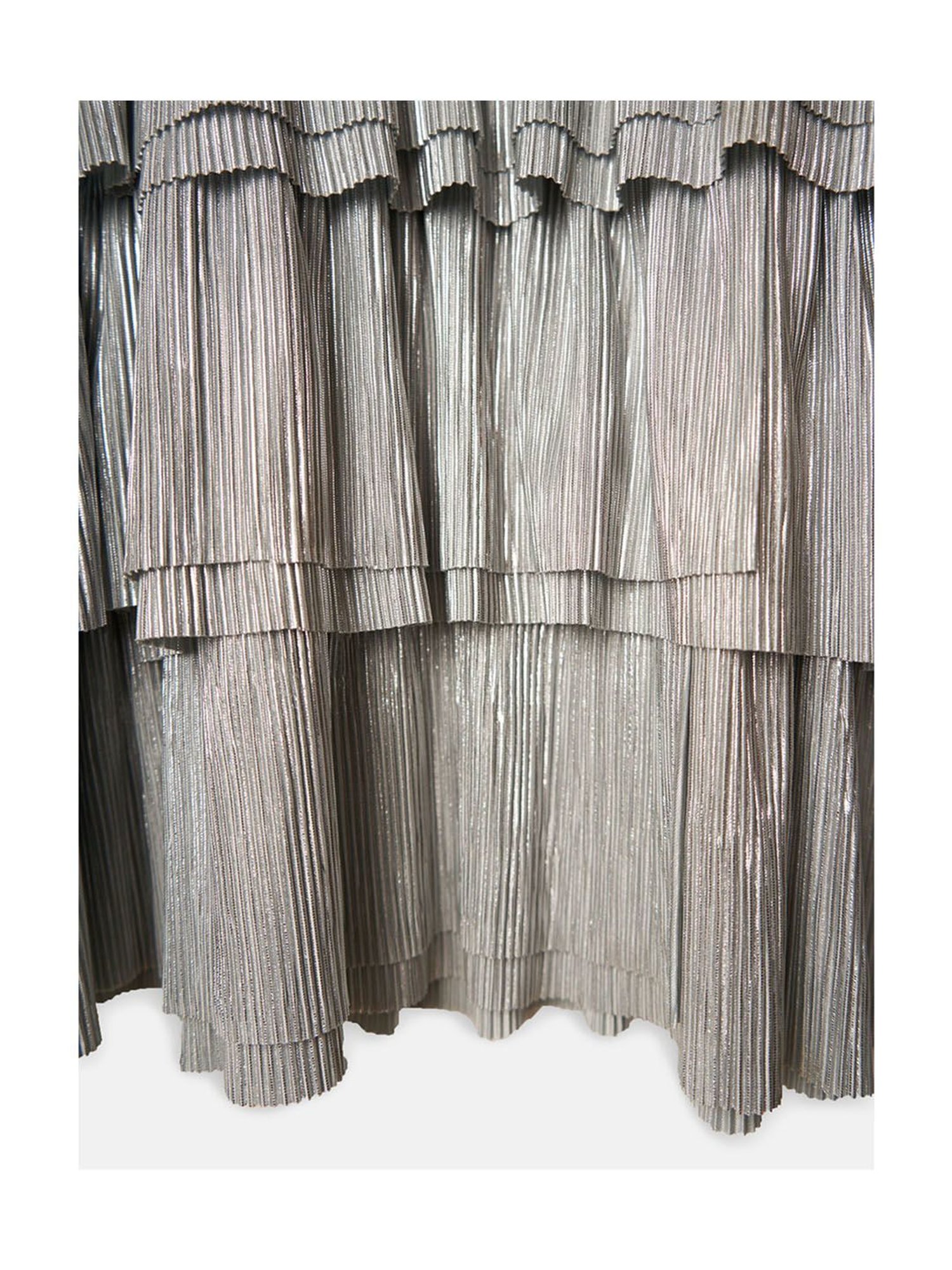 Angel & Rocket Kids Silver Solid Dress