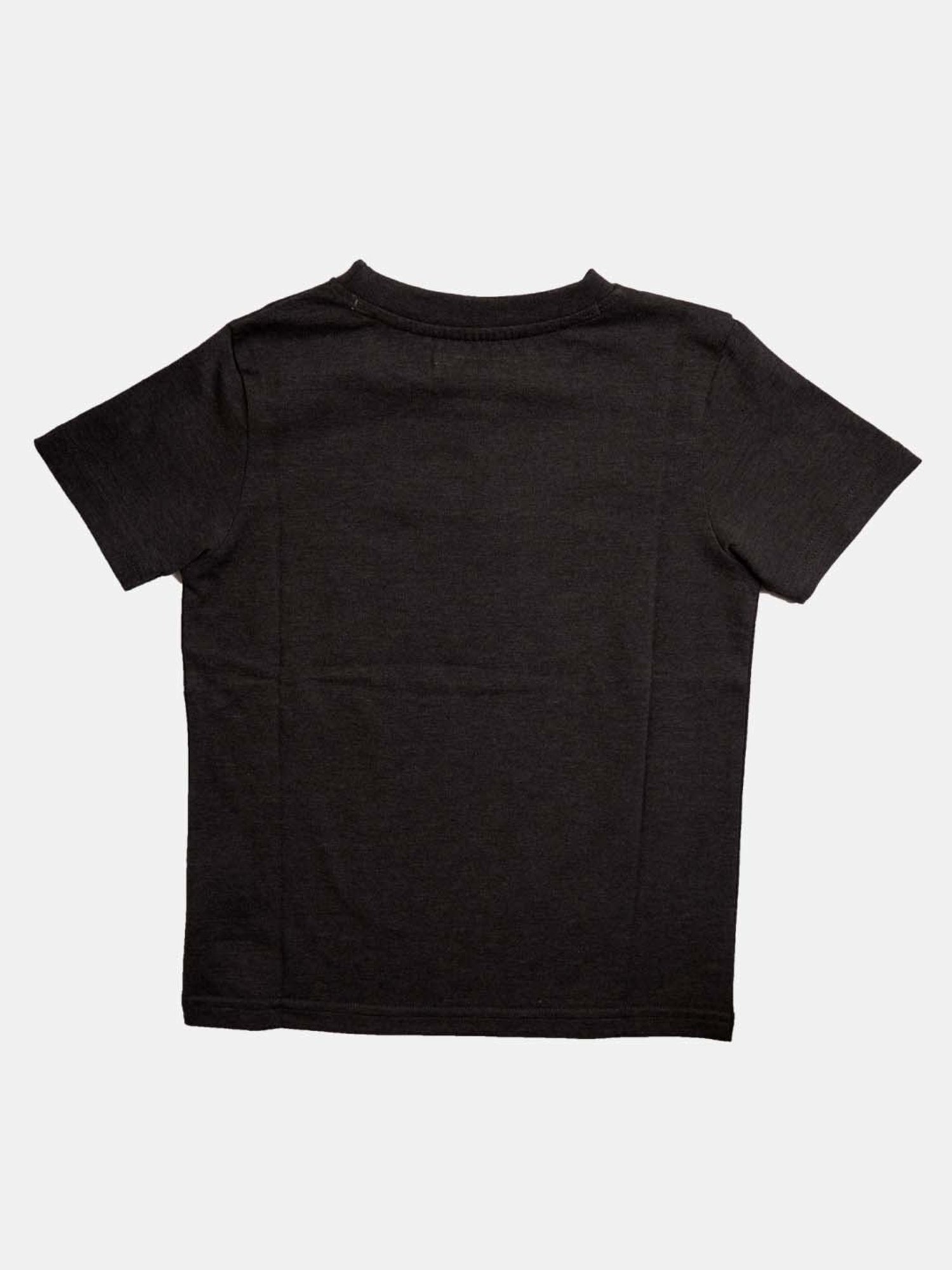 Angel & Rocket Kids Grey Cotton Printed T-Shirt