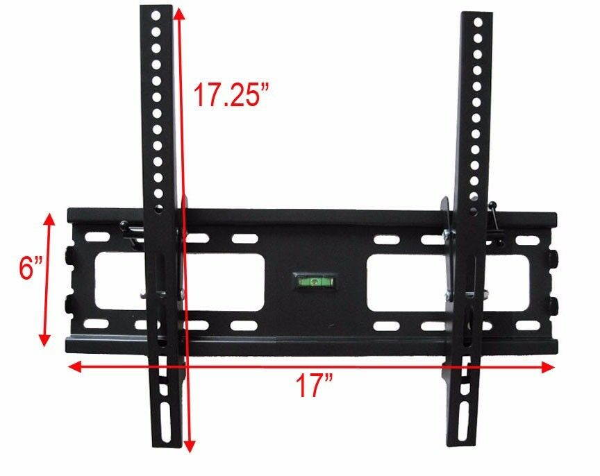 SLIM LCD LED PLASMA FLAT TILT TV WALL MOUNT BRACKET 24 30 32 37 42 46 47 50 55