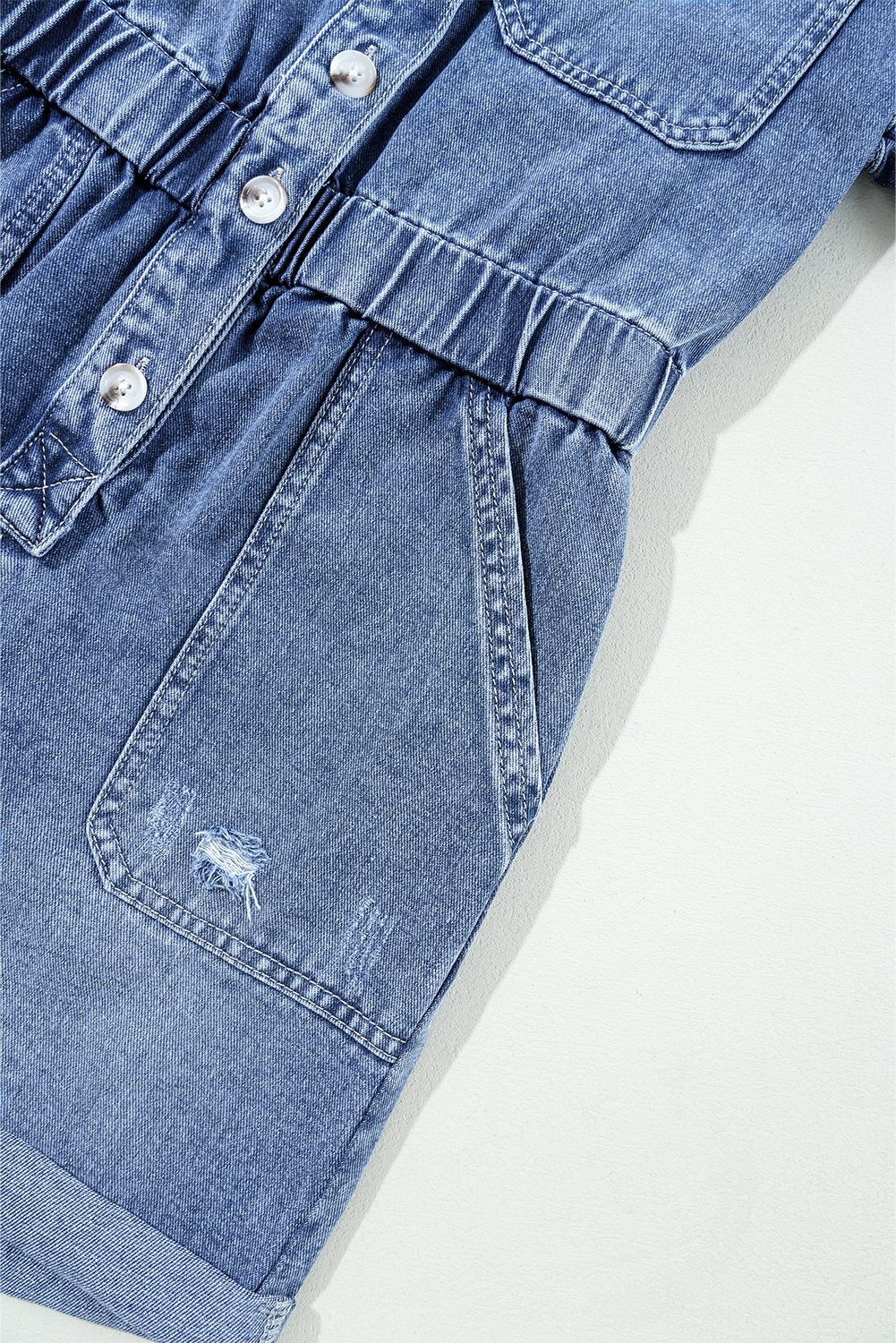 Grey Casual Spaghetti Straps Wide Leg Pocketed Jumpsuits