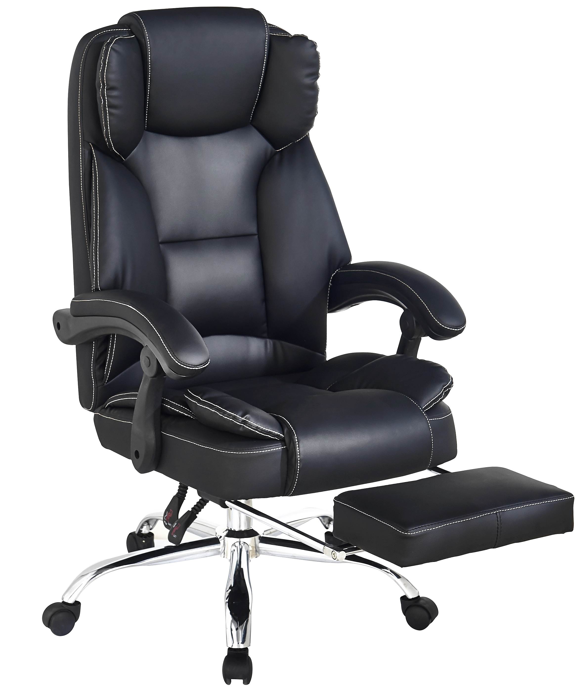 Ergonomic Executive Office Swivel Chair, Gaming Chair, Computer Chair, high Back, Adjustable Height and Angle Office Chair with Footrest - Executive Computer Chair