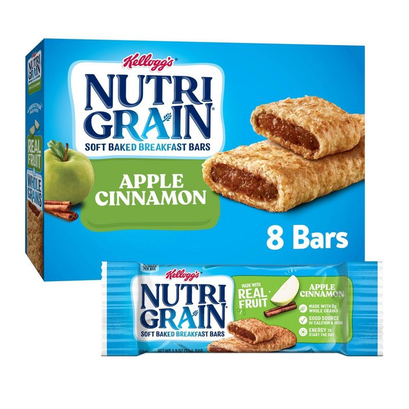Nutri-Grain Apple Cinnamon Cereal Bars - 8ct - Kellogg's