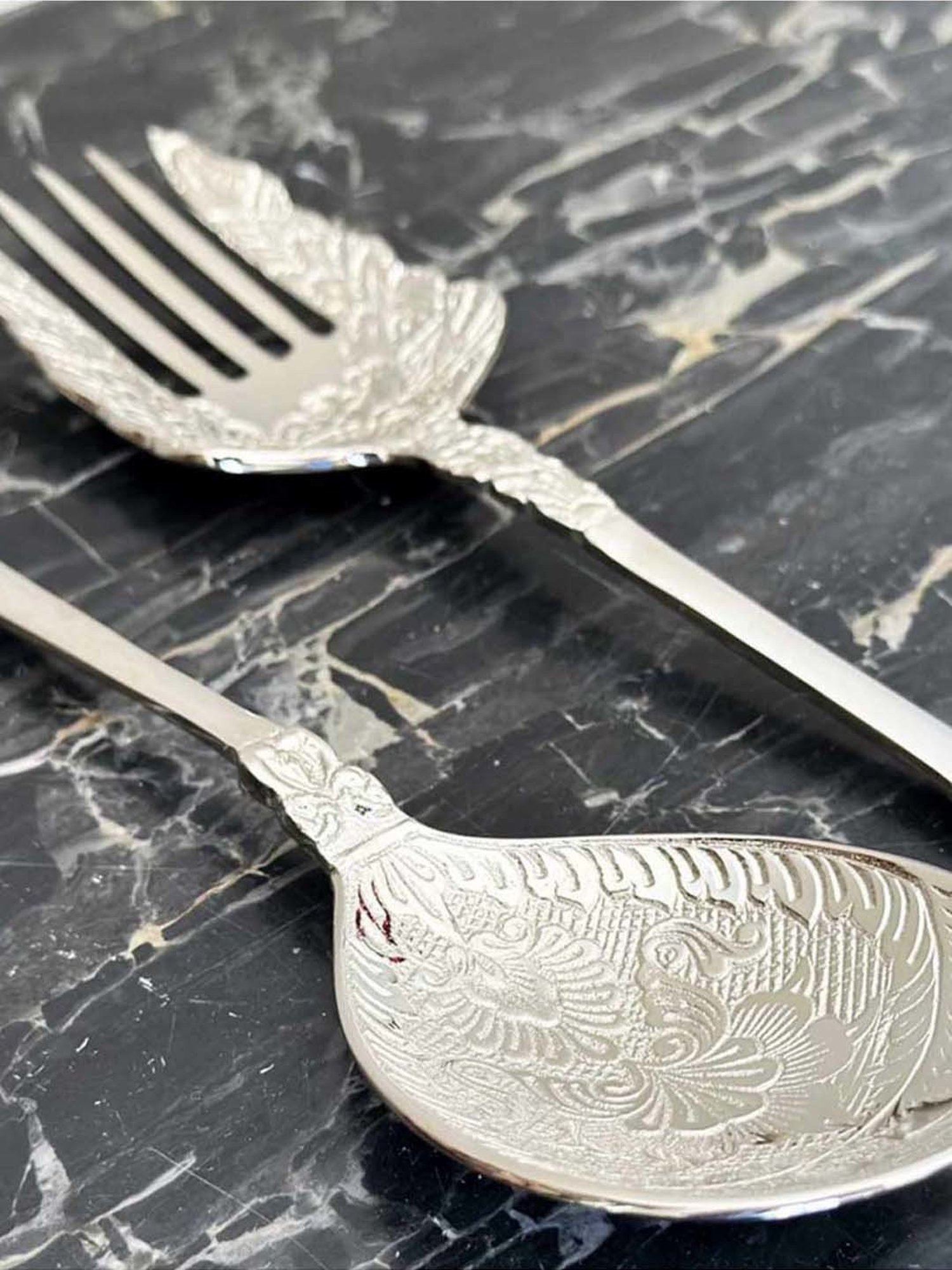 Mason Home Celestial Silver Salad Server