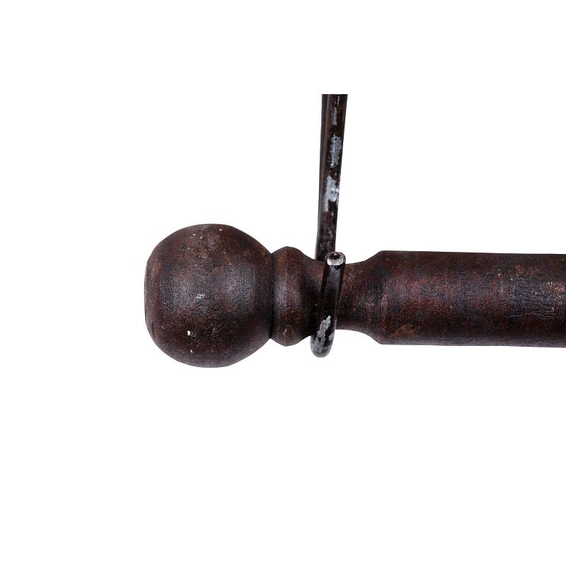 Wicker Wall Magazine & Toilet Paper Holder - White - 3R Studios