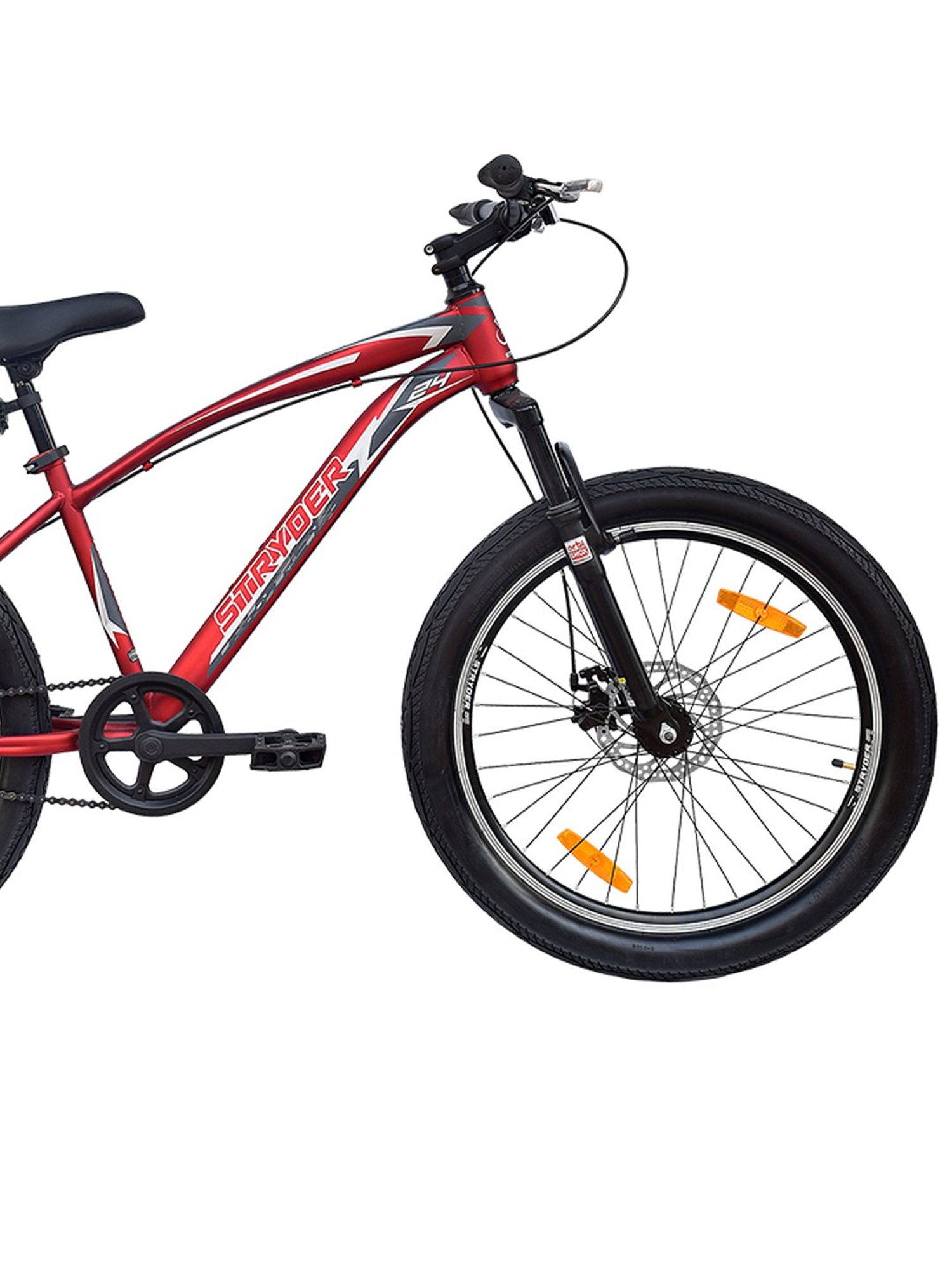 Stryder Laser Red Gelon MTB Bicycle (24 inch Wheel)