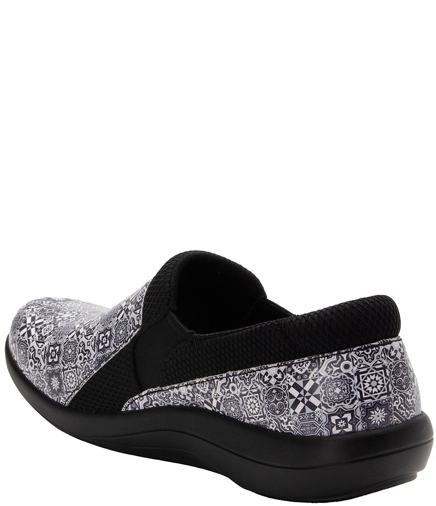 Alegria Duette Southwestern Tile Print Slip-Ons