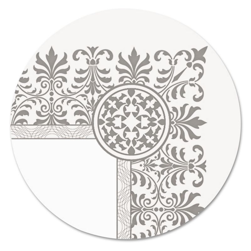 Geographics Certificate/Document Cover 12 1/2 x 9 3/4 Metallic Gray 6/Pack 47400