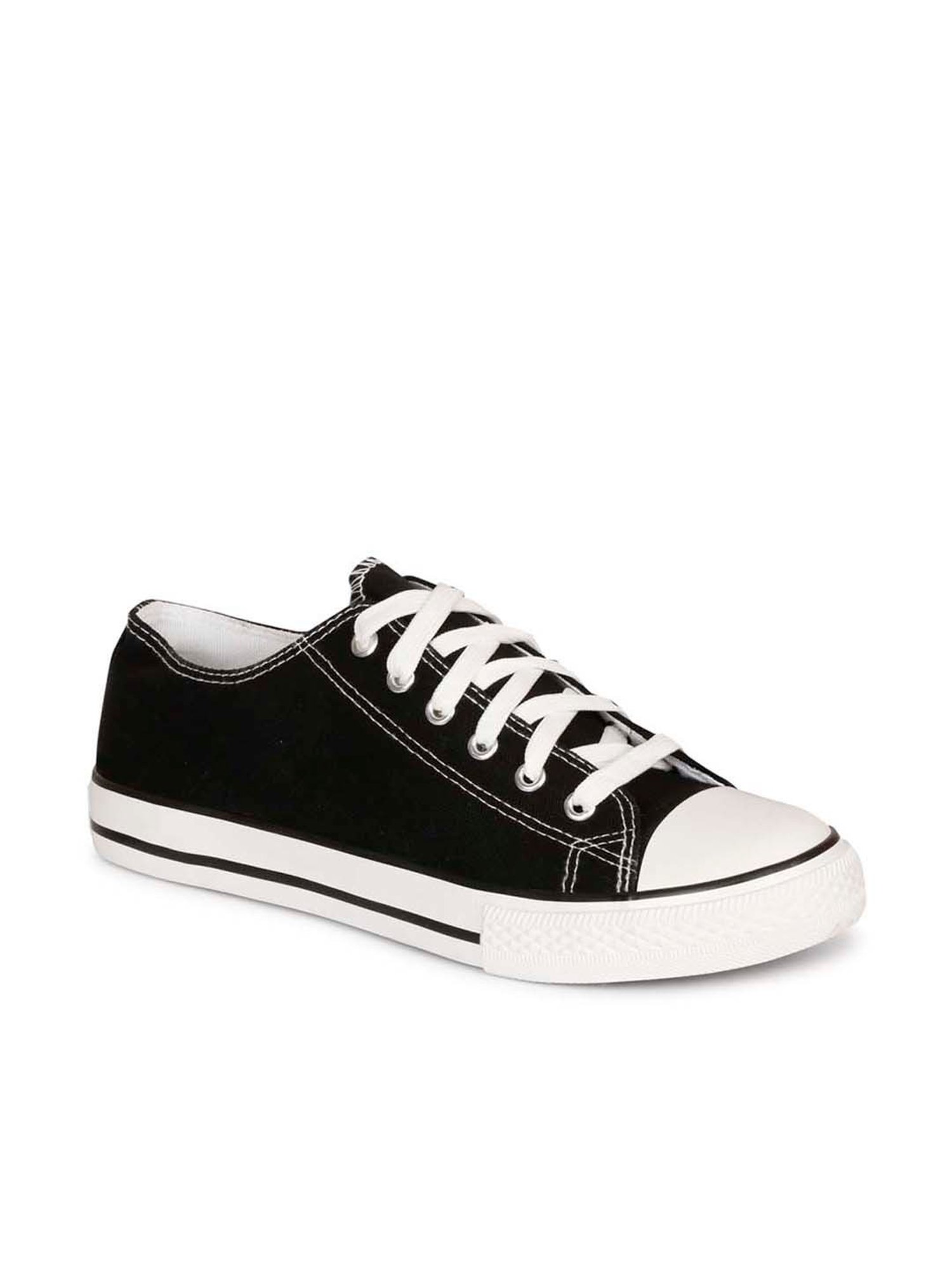 Mozafia Men's Jet Black Casual Sneakers