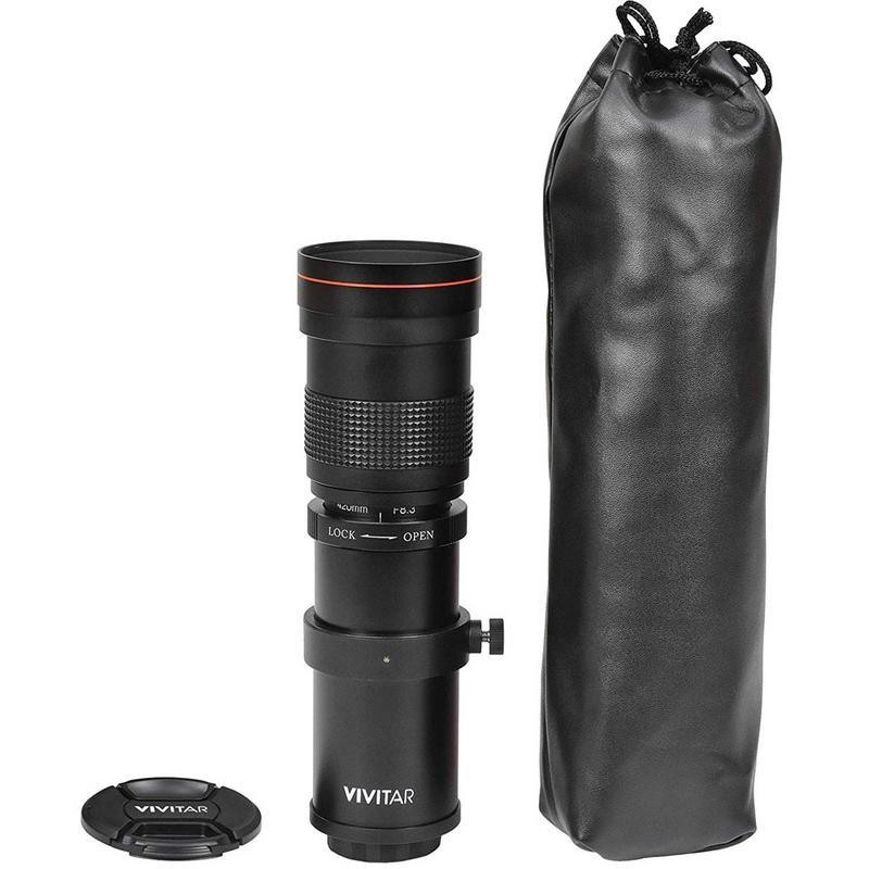 Nikon D5600 24.2MP Digital SLR Camera + 18-55mm & 420-800mm Lens Accessory Kit