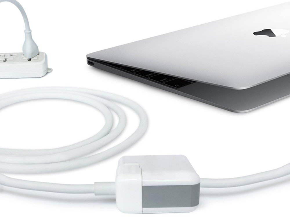 MacBook Pro Charger Extension Cable 6ft (1.8m, White) 45W 60W 65W 85W Power Adapter Extension Cord for Apple MacBook/Pro/Air US/CAN/MIX 3 Prong