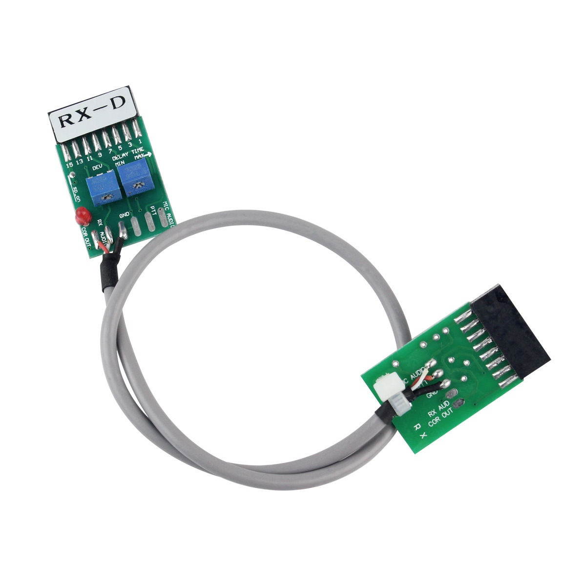 1x Radio Relay Station Repeater Connector Cable TX-RX Time Delay for Motorola B2C & 2Pcs Walkie Talkie Spare Part Back Belt Clip for Baofeng 2-Way Radio UV5R