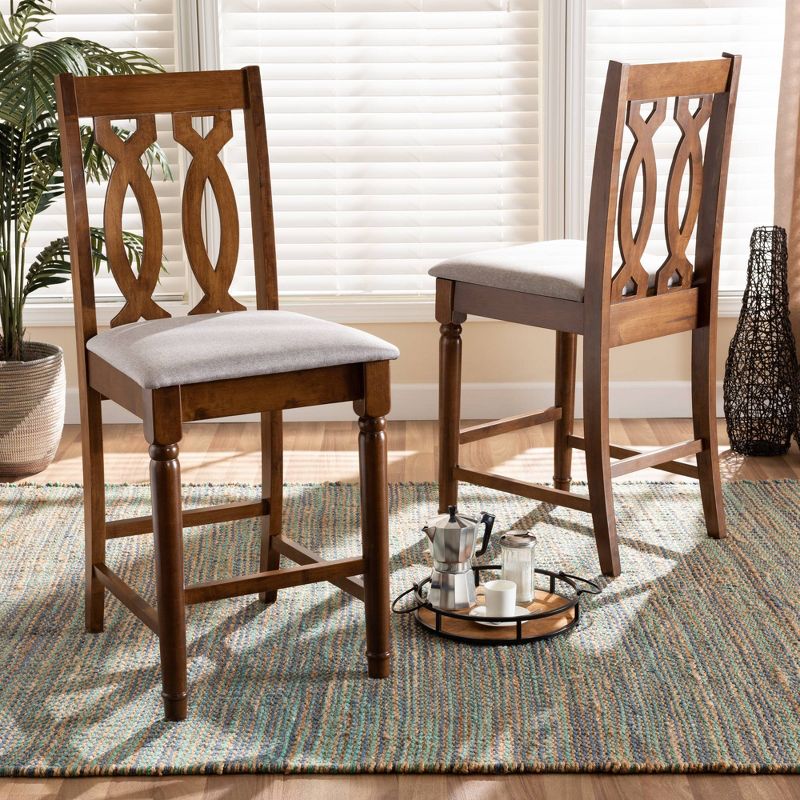 Ladder Barstool Seat Black - Riverstone Furniture Collection