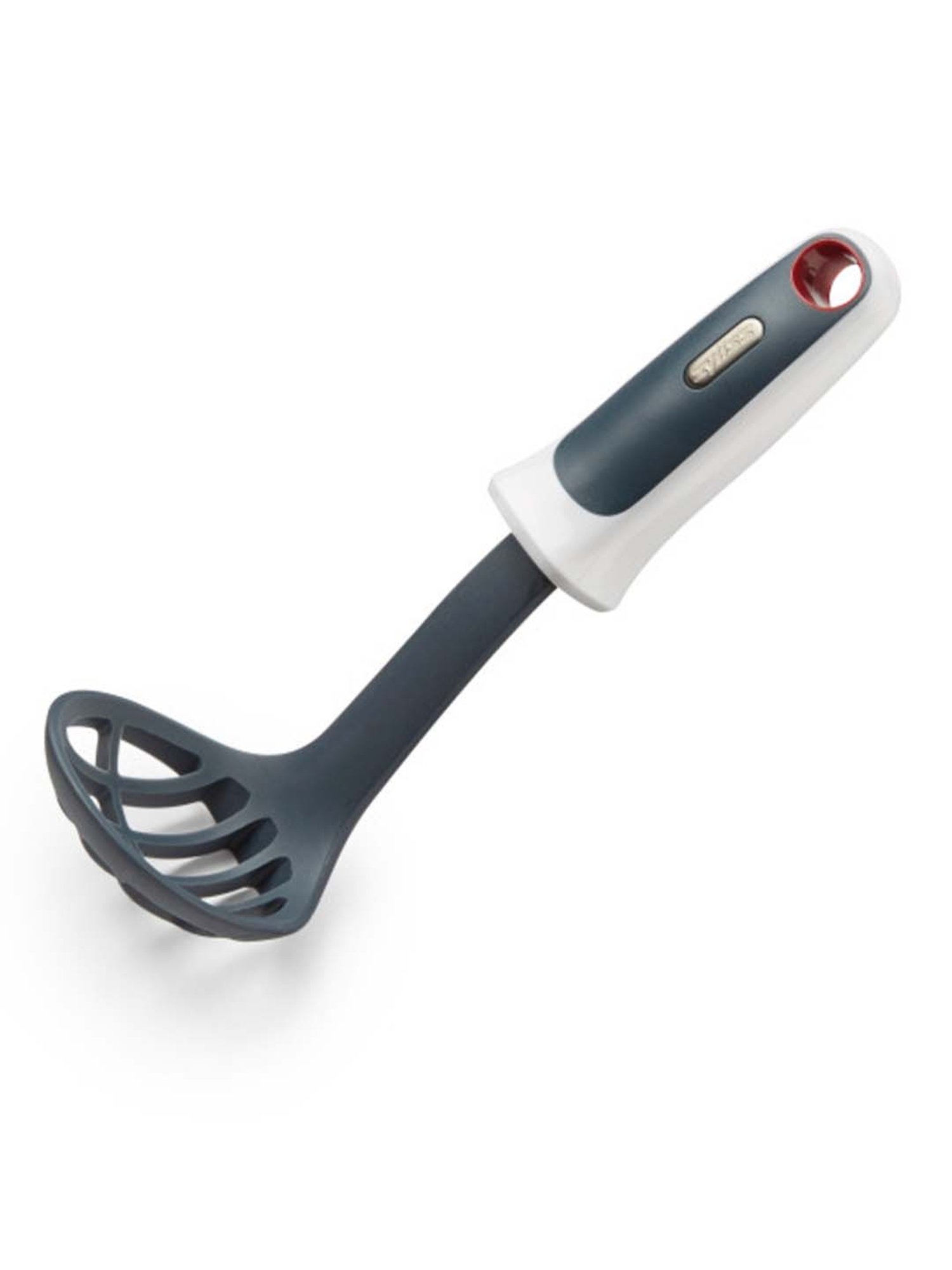 Zyliss Black & White Stainless Steel Mini Mashers - Set of 9