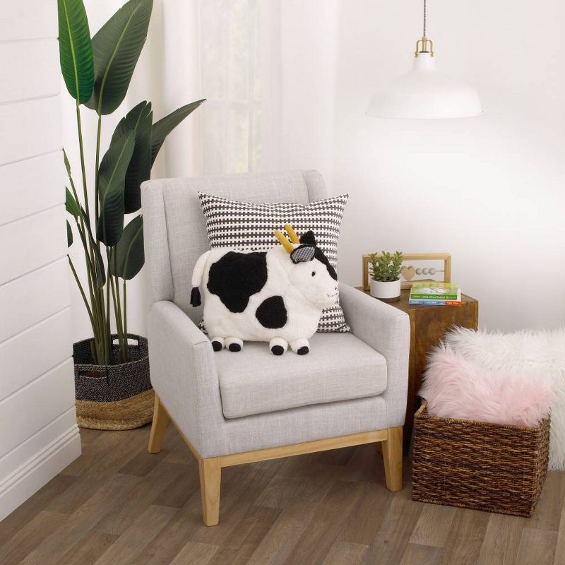 Little Love by NoJo Cow Throw Pillow