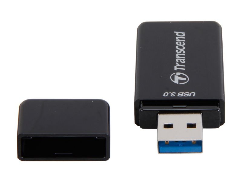 Transcend TS-RDF5K USB 3.0 Support SDHC (UHS-I), SDXC (UHS-I), microSD, microSDHC (UHS-I), and microSDXC (UHS-I) Flash Card Reader