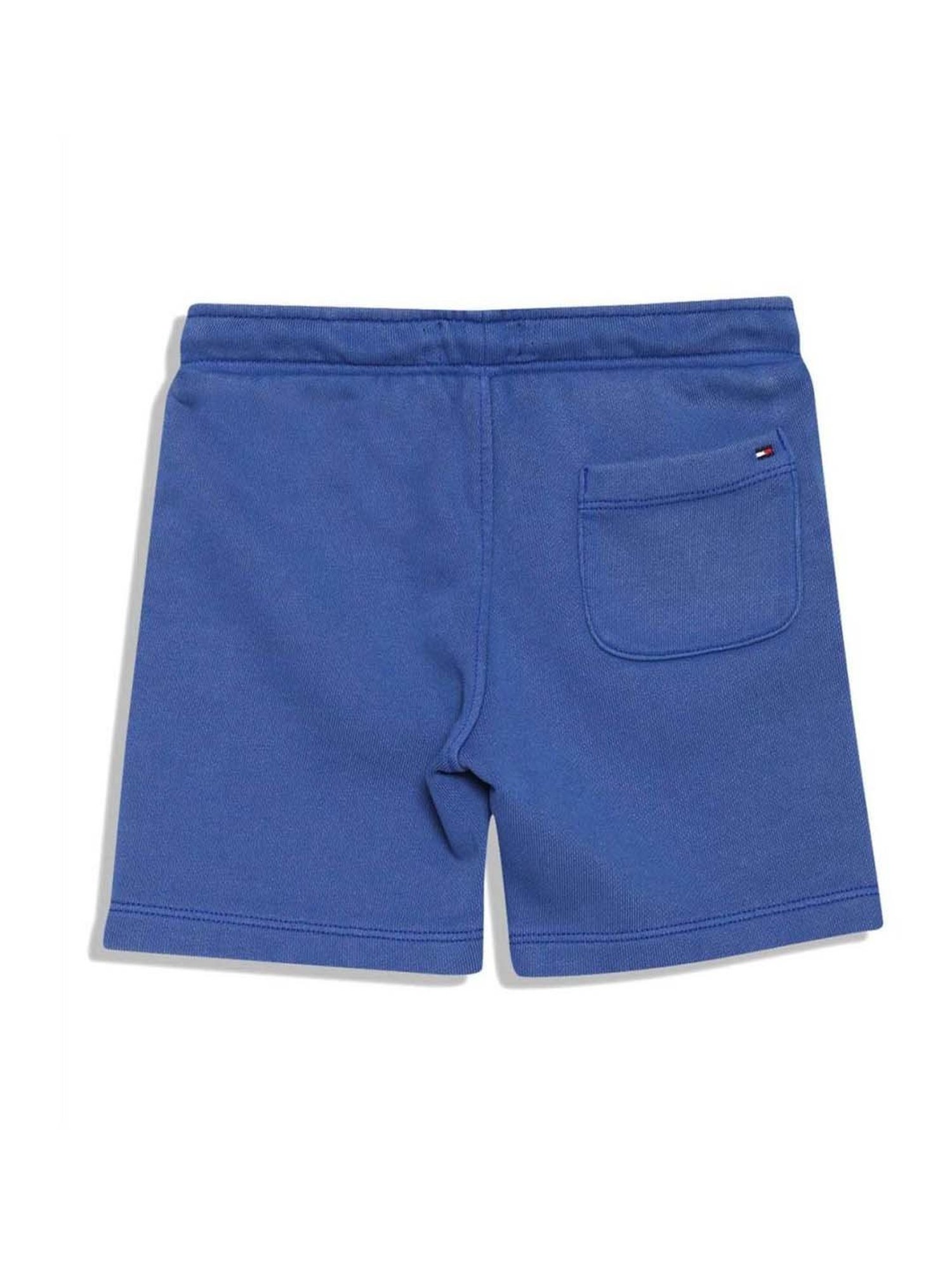 Tommy Hilfiger Kids Ultra Blue Cotton Regular Fit Shorts