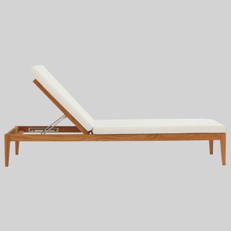 NewPort Outdoor Wicker Chaise Lounge - Dark Gray - Coaster