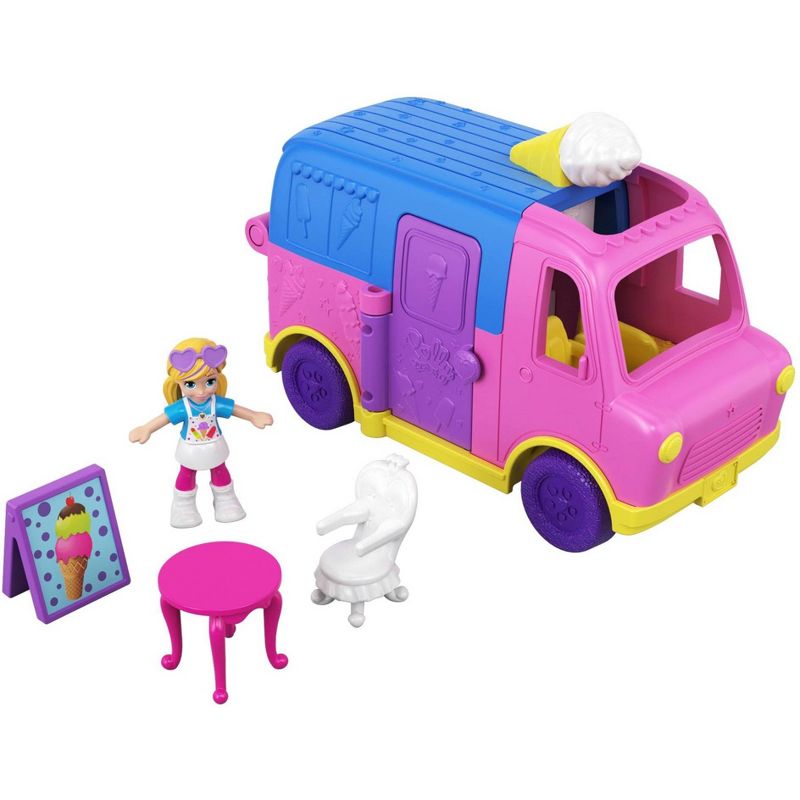 Polly Pocket Pollyville Ice Cream Truck