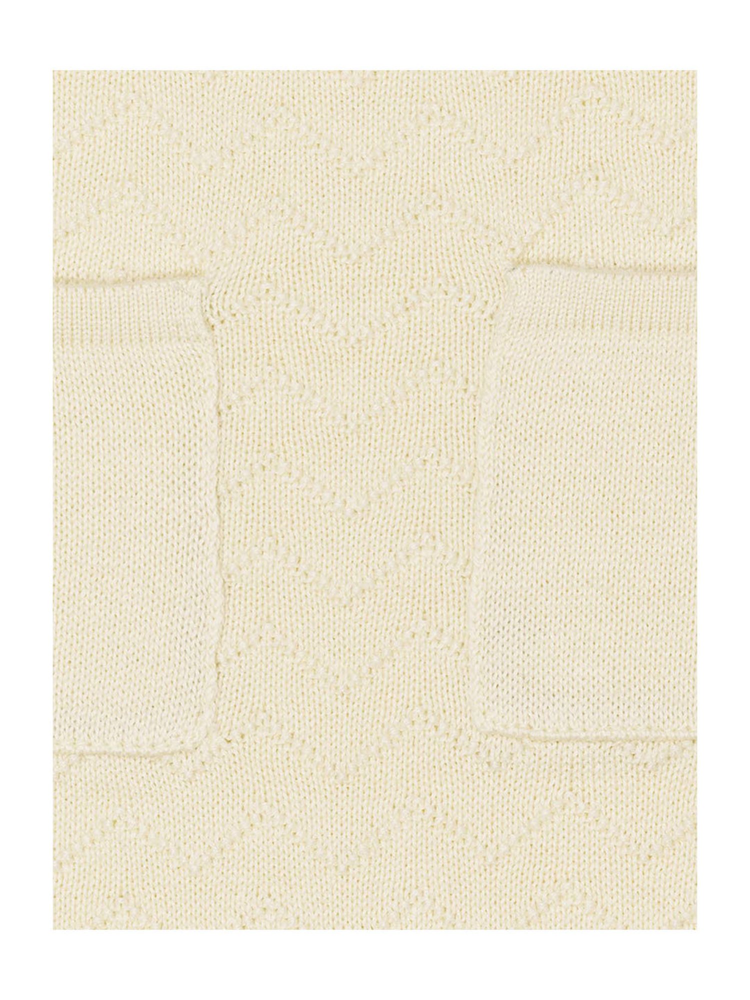 H by Hamleys Infants Boys Off White Self Dungaree