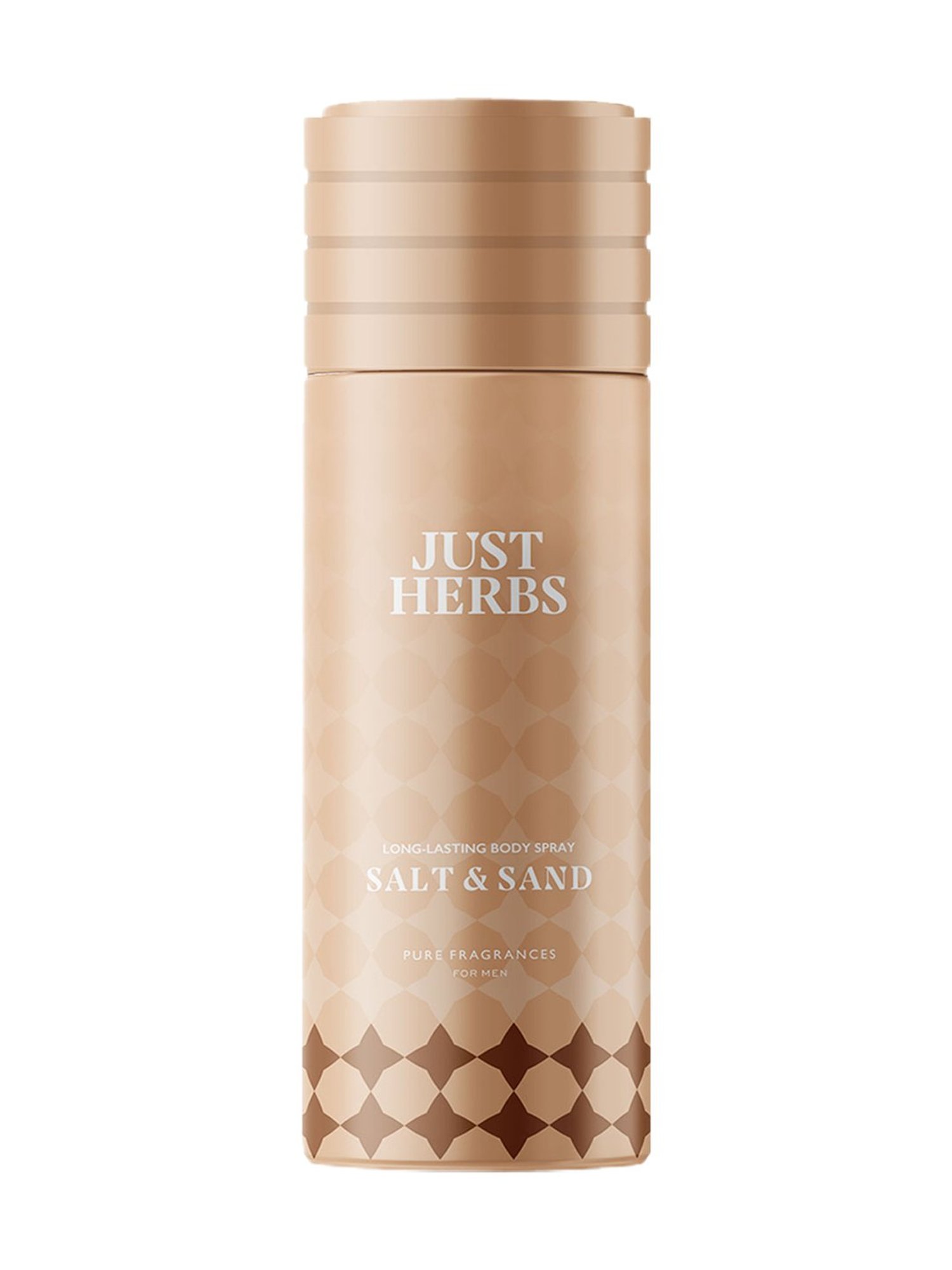 JUST HERBS Long Lasting Salt & Sand Body Spray for Men - 150 ml