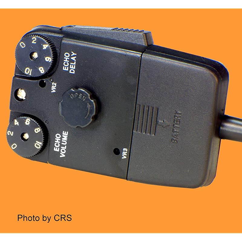 PowerTornado Echo Mic for CBHam Radio 4 pin CobraUniden DM1000