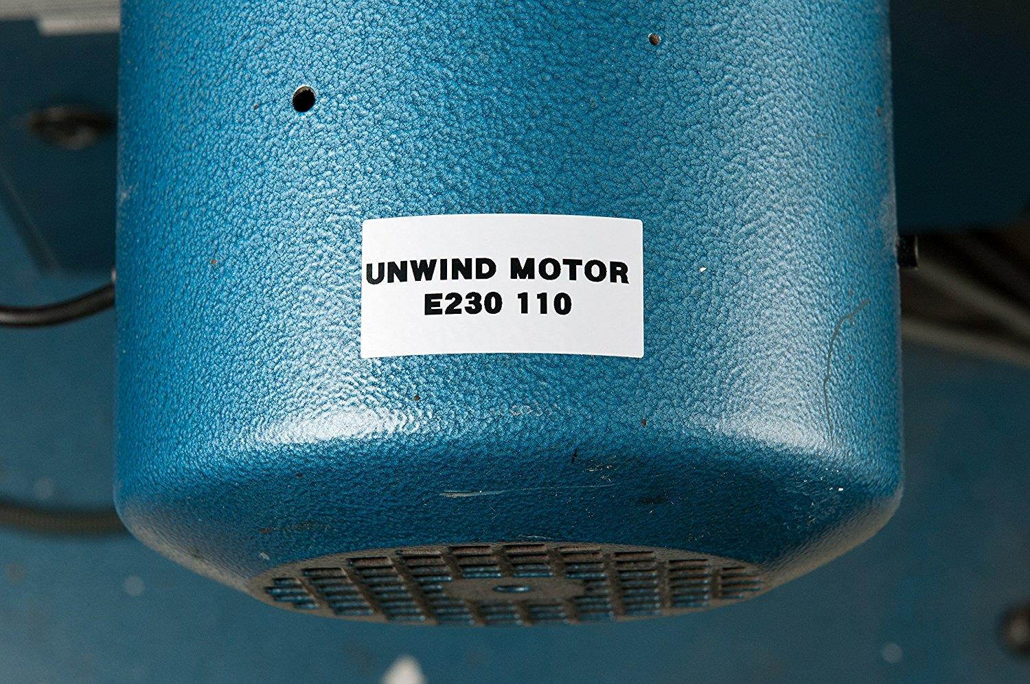 Brady M21-750-595-BL BMP21 Tape B- 595 Indoor/Outdoor Vinyl Film Size: 3/4" x 21' WHT/BLU