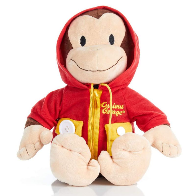 Kids Preferred Learn to Dress Curious George Plush