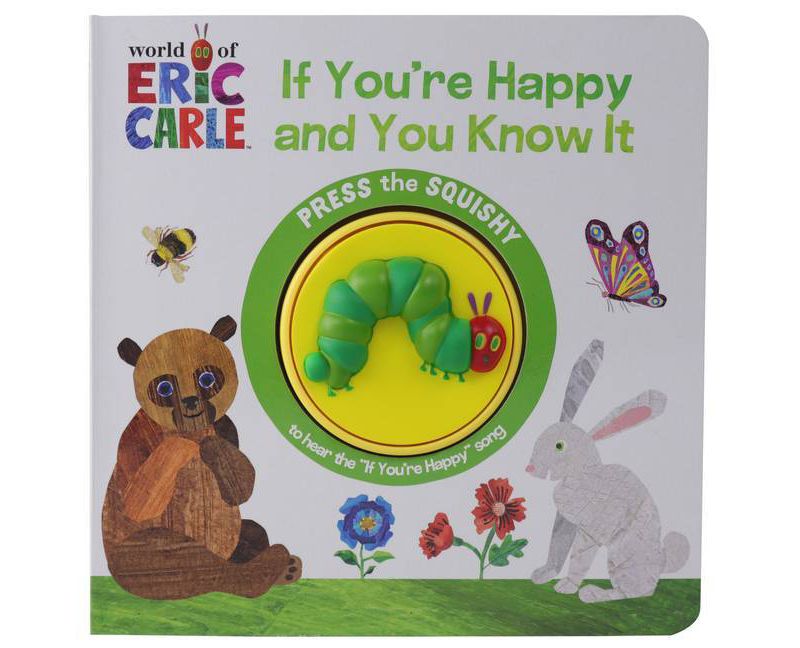 Eric Carle One Button Squishy Sound Book (Board Book)