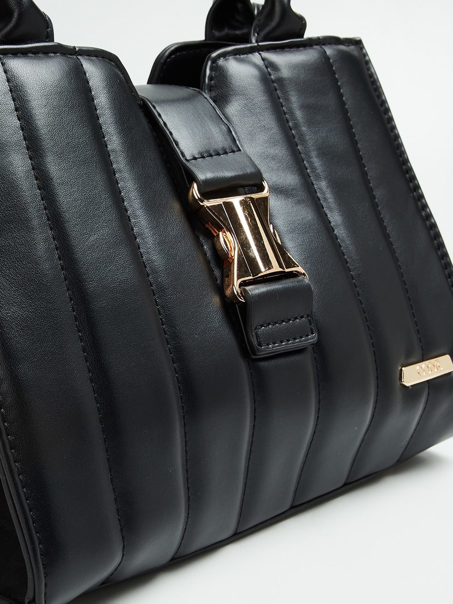 Code by Lifestyle Black Handbag