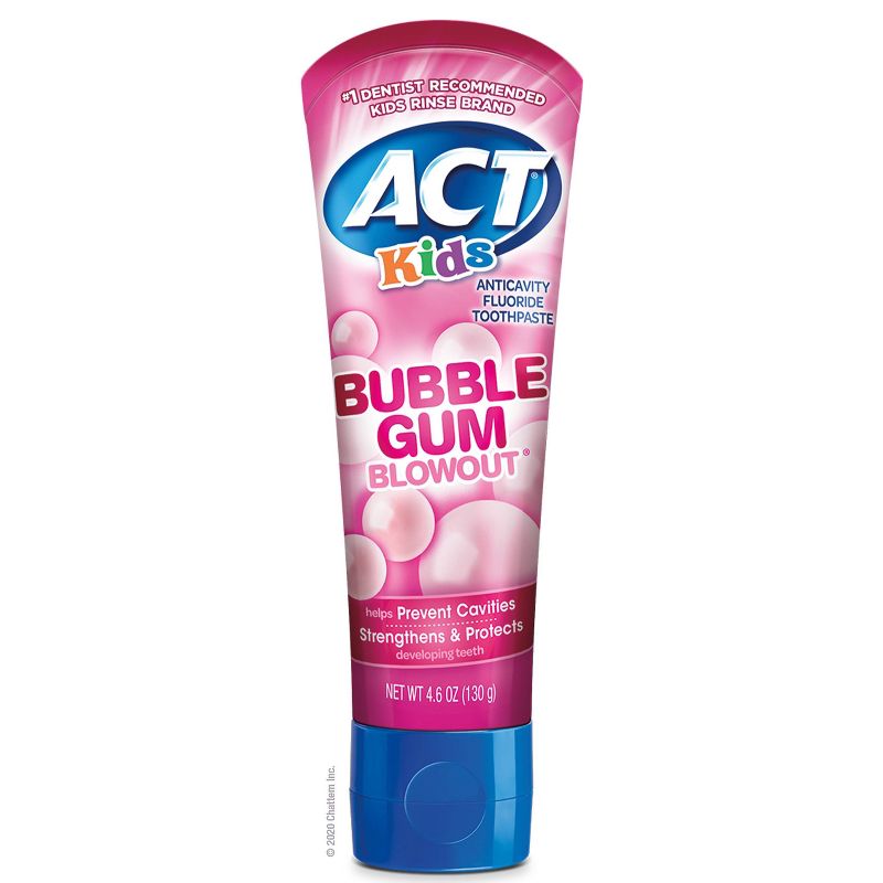 ACT Kids Toothpaste Bubblegum - 4.6oz
